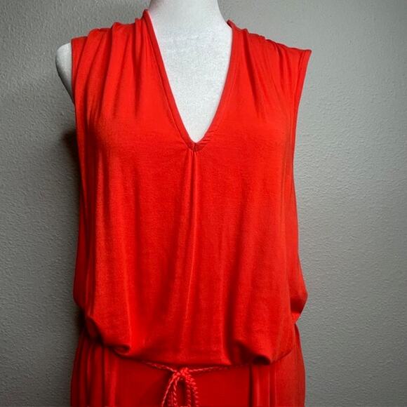 Matilda Jane Daydream In The Breeze Orange Maxi Dress with Pockets Size Large - Picture 6 of 16